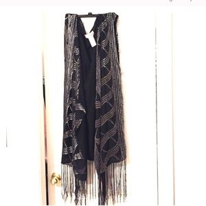 Free People fringe vest